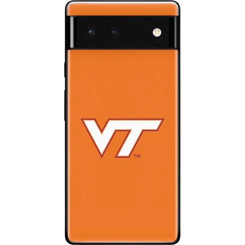 Virginia Tech Orange Google Pixel 6 Skin